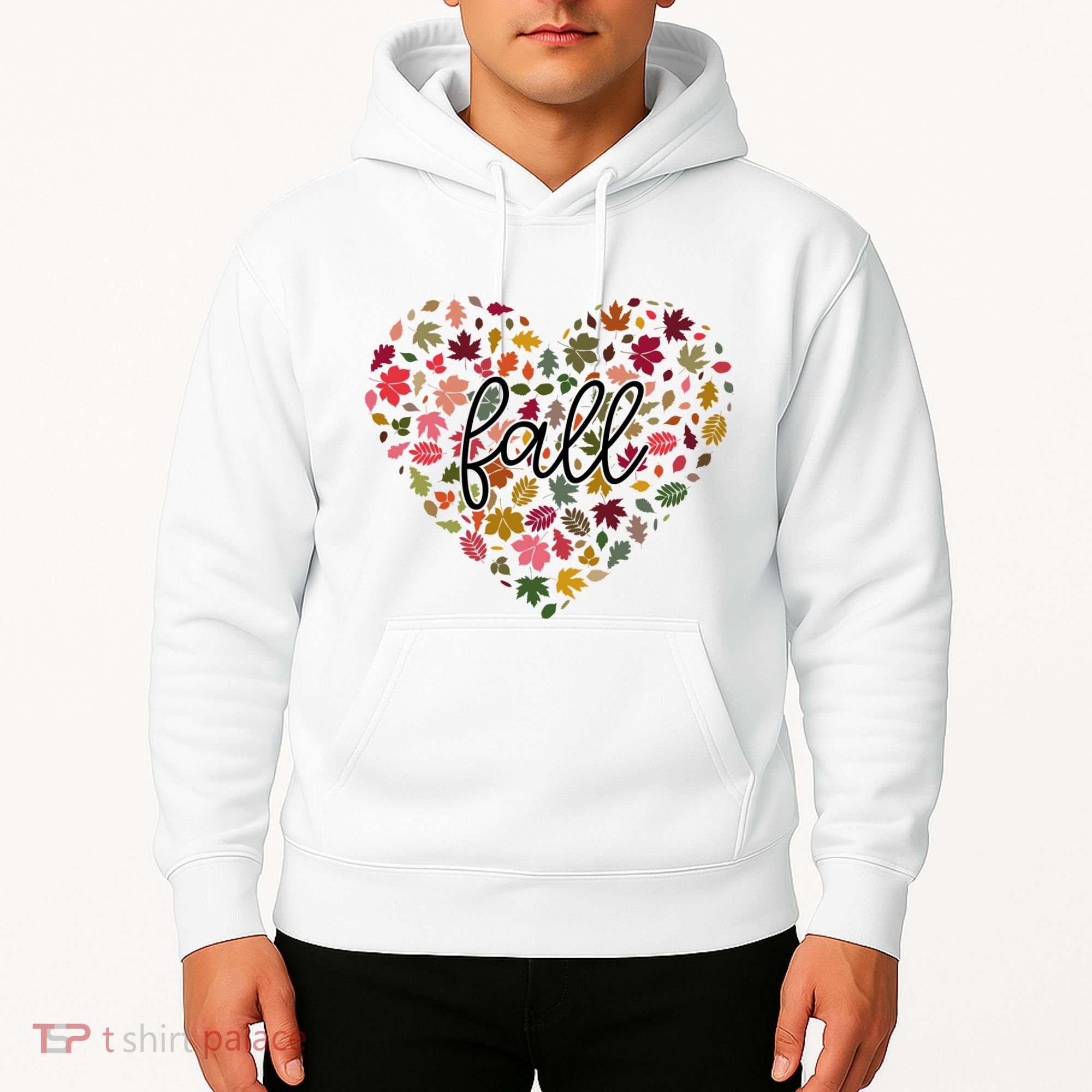 Fall Lover Nature Heart Hoodie