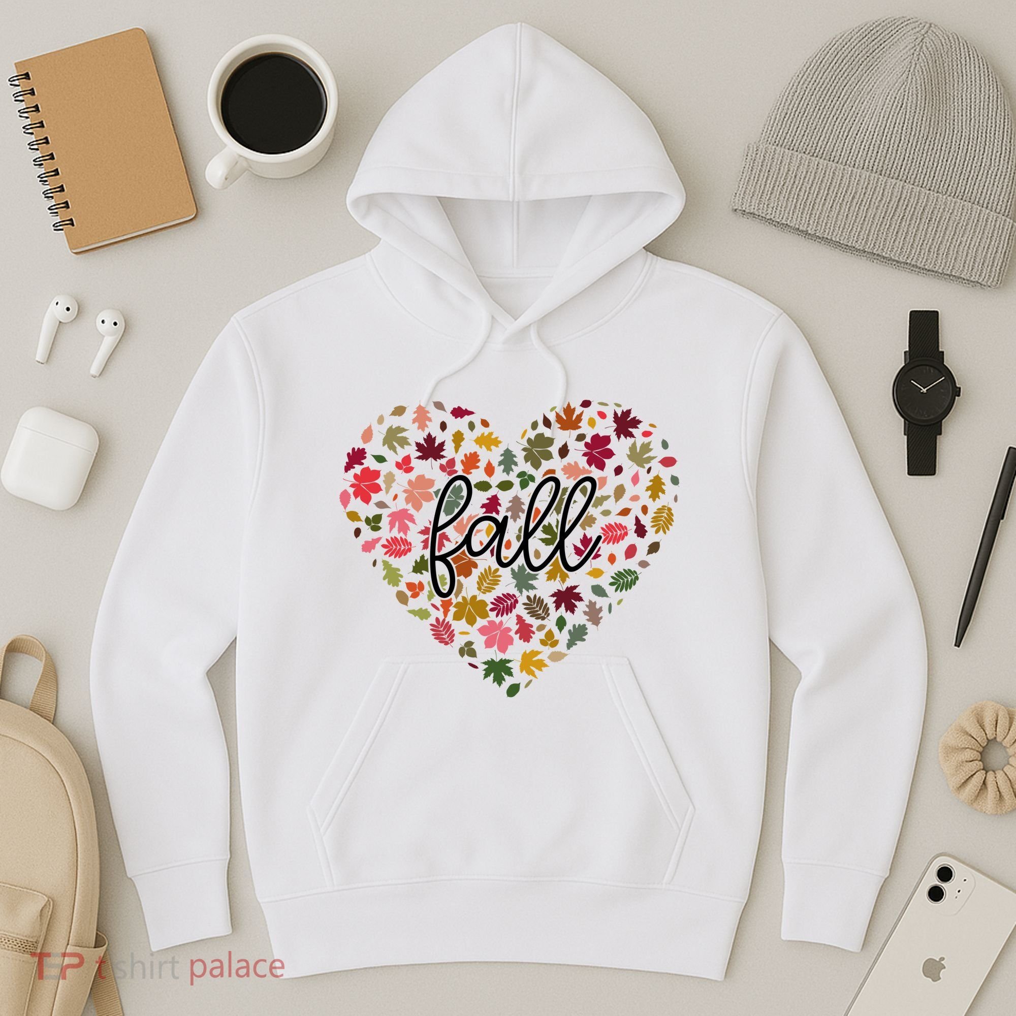 Fall Lover Nature Heart Hoodie