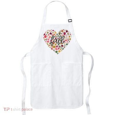 Fall Lover Nature Heart Apron
