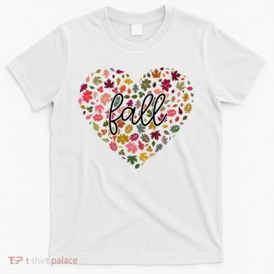 Fall Lover Nature Heart T-Shirt
