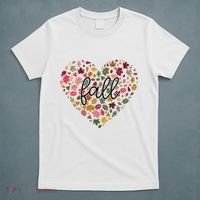 Fall Lover Nature Heart T-Shirt thumb 5