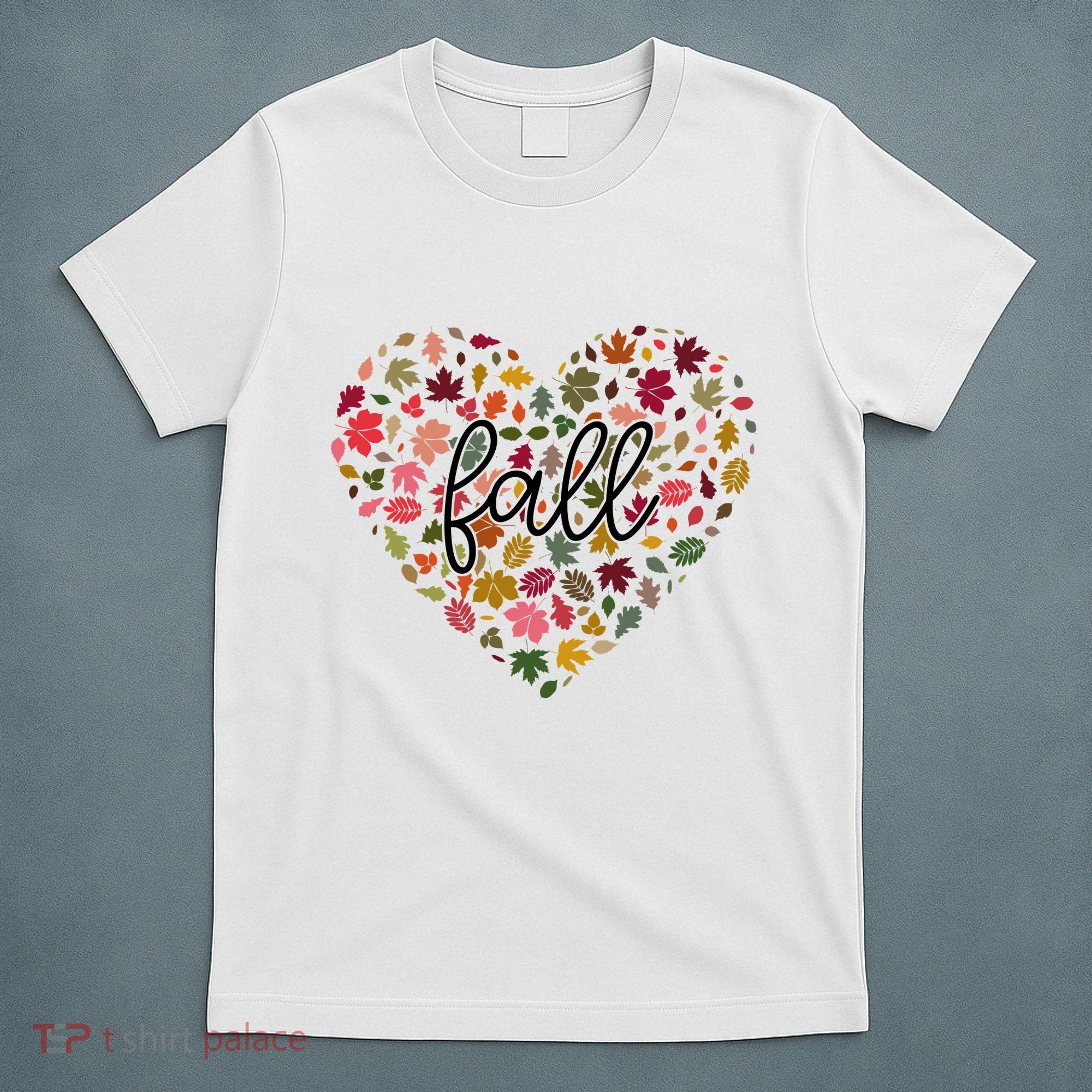Fall Lover Nature Heart T-Shirt