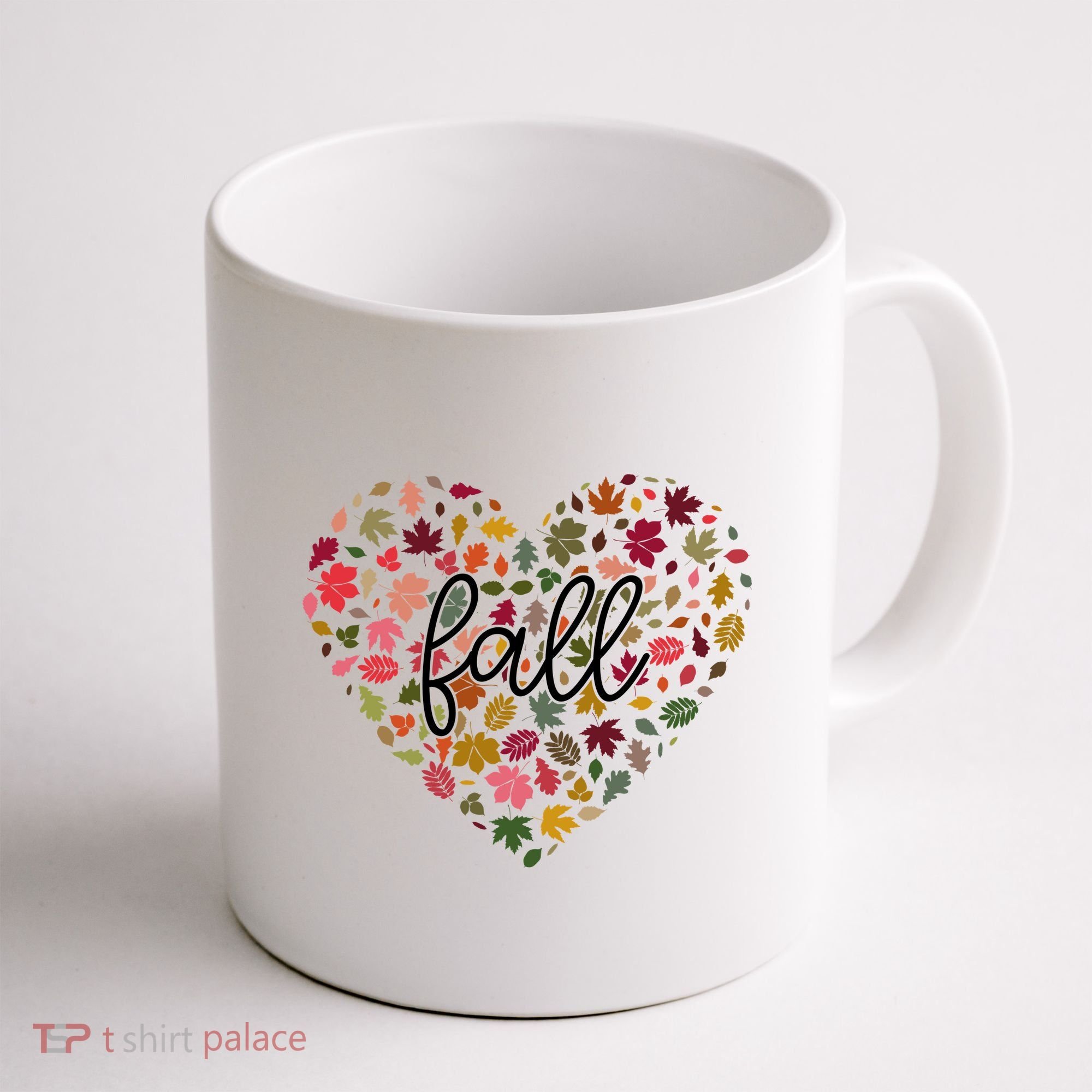Fall Lover Nature Heart Coffee Mug