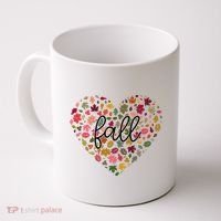 Fall Lover Nature Heart Coffee Mug thumb 0