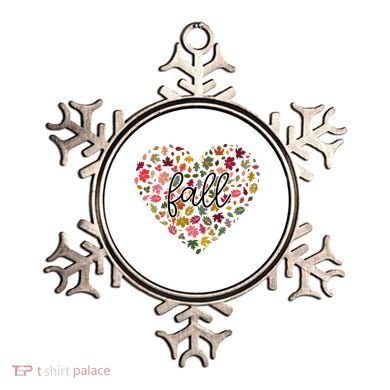 Fall Lover Nature Heart Ornament