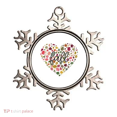 Fall Lover Nature Heart Ornament