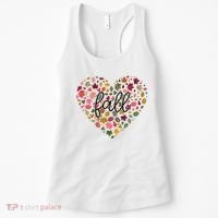 Fall Lover Nature Heart Women's Tank Top thumb 0