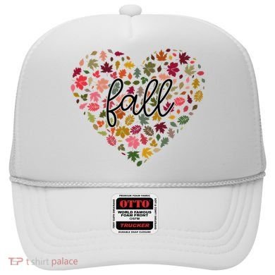 Fall Lover Nature Heart Hat