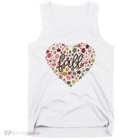 Fall Lover Nature Heart Tank Top thumb 0