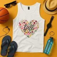 Fall Lover Nature Heart Tank Top thumb 4
