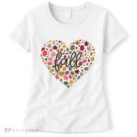 Fall Lover Nature Heart Women's T-Shirt thumb 0