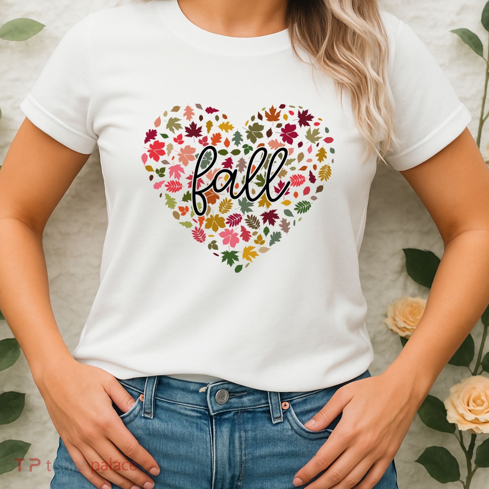 Fall Lover Nature Heart Women's T-Shirt