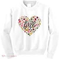 Fall Lover Nature Heart Kids Sweatshirt thumb 0