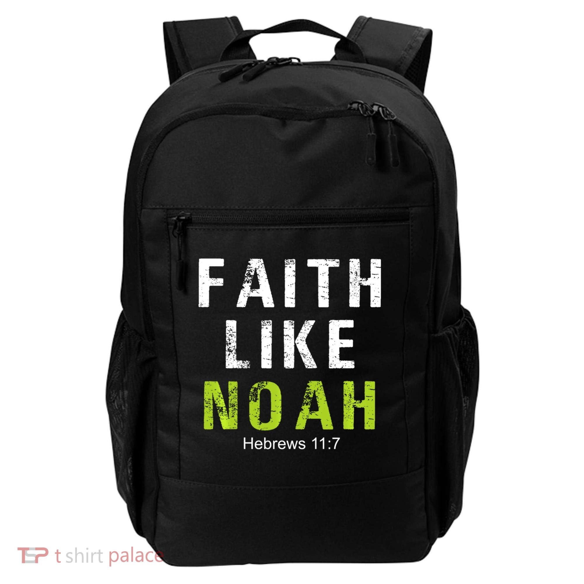Faith Like Noah Hebrews 11:7 Backpack