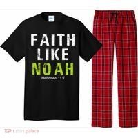 Faith Like Noah Hebrews 11:7 Pajama Set thumb 0