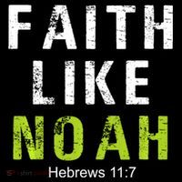 Faith Like Noah Hebrews 11:7 Women's Hoodie thumb 2