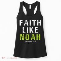 Faith Like Noah Hebrews 11:7 Women's Tank Top thumb 0