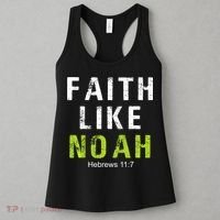 Faith Like Noah Hebrews 11:7 Women's Tank Top thumb 3