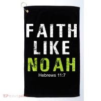 Faith Like Noah Hebrews 11:7 Golf Towel thumb 0