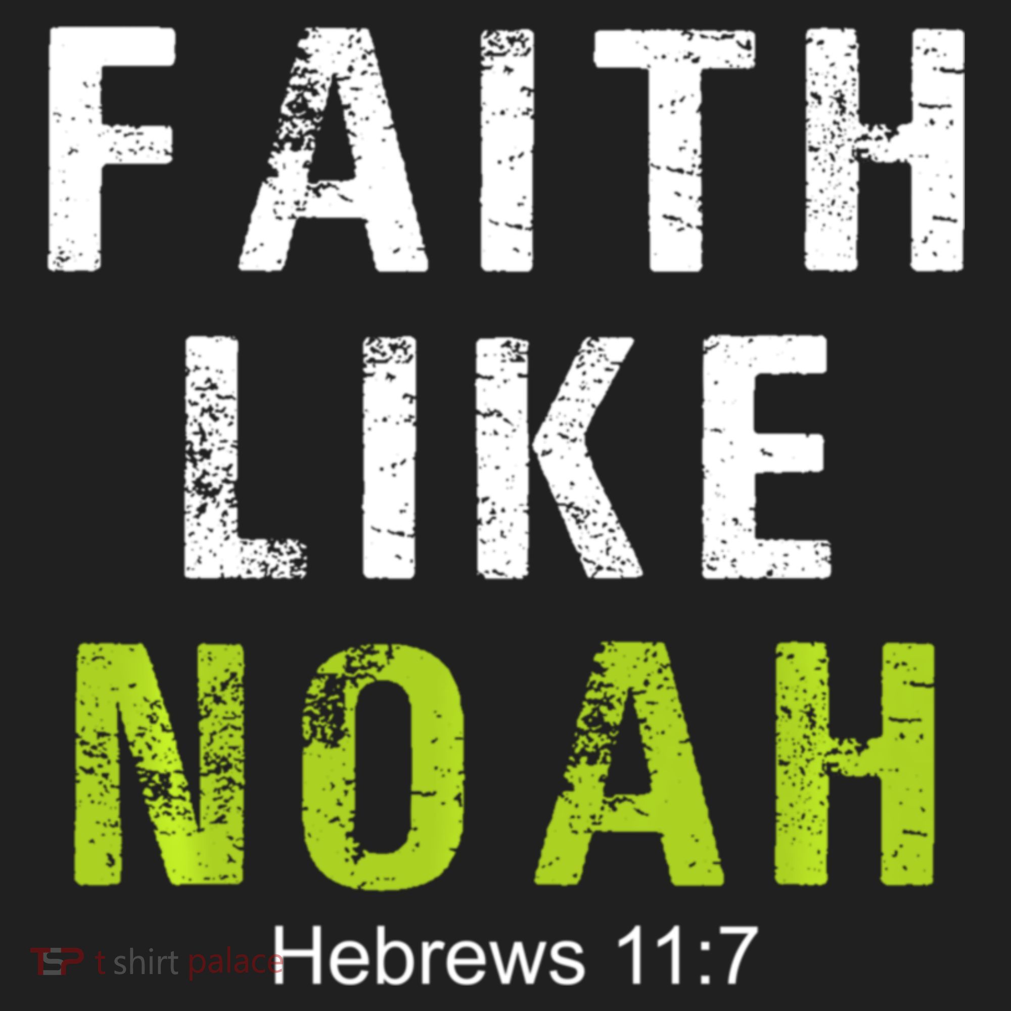 Faith Like Noah Hebrews 11:7 Golf Towel