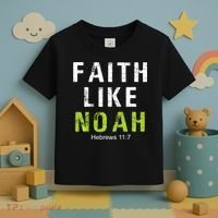 Faith Like Noah Hebrews 11:7 Toddler T-Shirt thumb 3