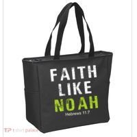 Faith Like Noah Hebrews 11:7 Tote Bag thumb 2
