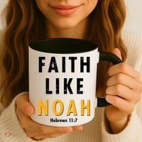 Faith Like Noah Hebrews 11:7 Coffee Mug thumb 3