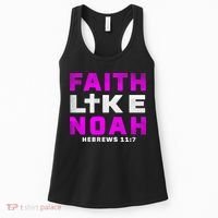 Faith Like Noah Hebrews 117 Women's Tank Top thumb 0
