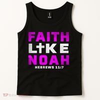 Faith Like Noah Hebrews 117 Tank Top thumb 2