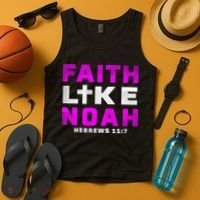 Faith Like Noah Hebrews 117 Tank Top thumb 4
