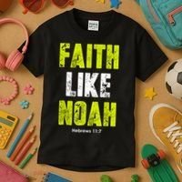 Faith Like Noah Kids T-Shirt thumb 3