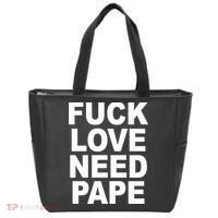 Fuck Love Need Pape Tote Bag thumb 0