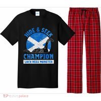 Funny Loch Ness Monster Nessie Hide And Seek Champion Pajama Set thumb 0