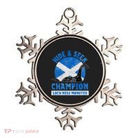 Funny Loch Ness Monster Nessie Hide And Seek Champion Ornament thumb 0