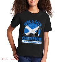 Funny Loch Ness Monster Nessie Hide And Seek Champion Kids T-Shirt thumb 2