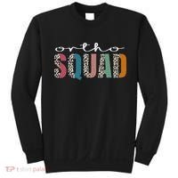 Funny Leopard Nursing Ortho Squad Orthopedics Nurse Sweatshirt thumb 0