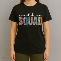 Funny Leopard Nursing Ortho Squad Orthopedics Nurse T-Shirt thumb 4