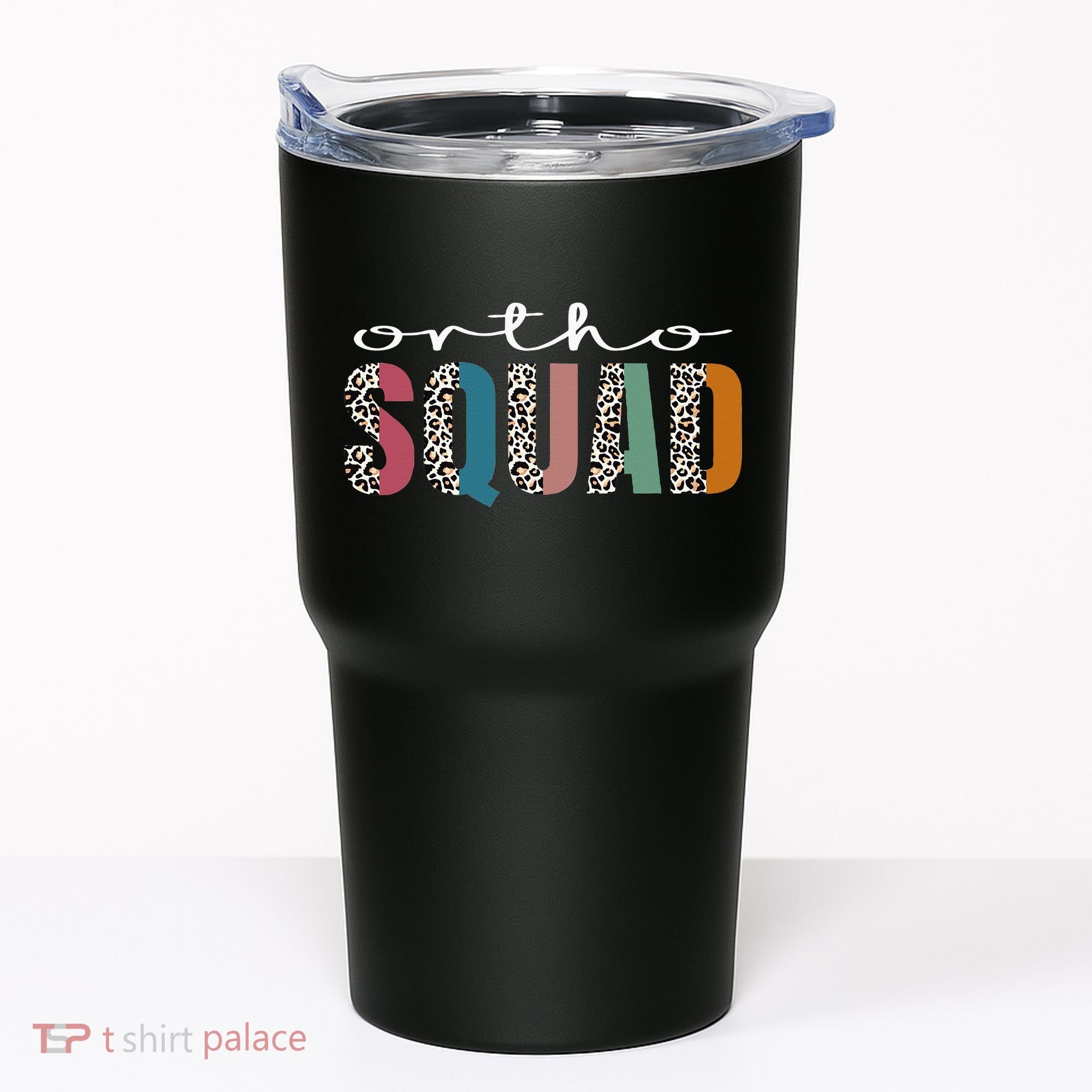 Funny Leopard Nursing Ortho Squad Orthopedics Nurse Tumbler