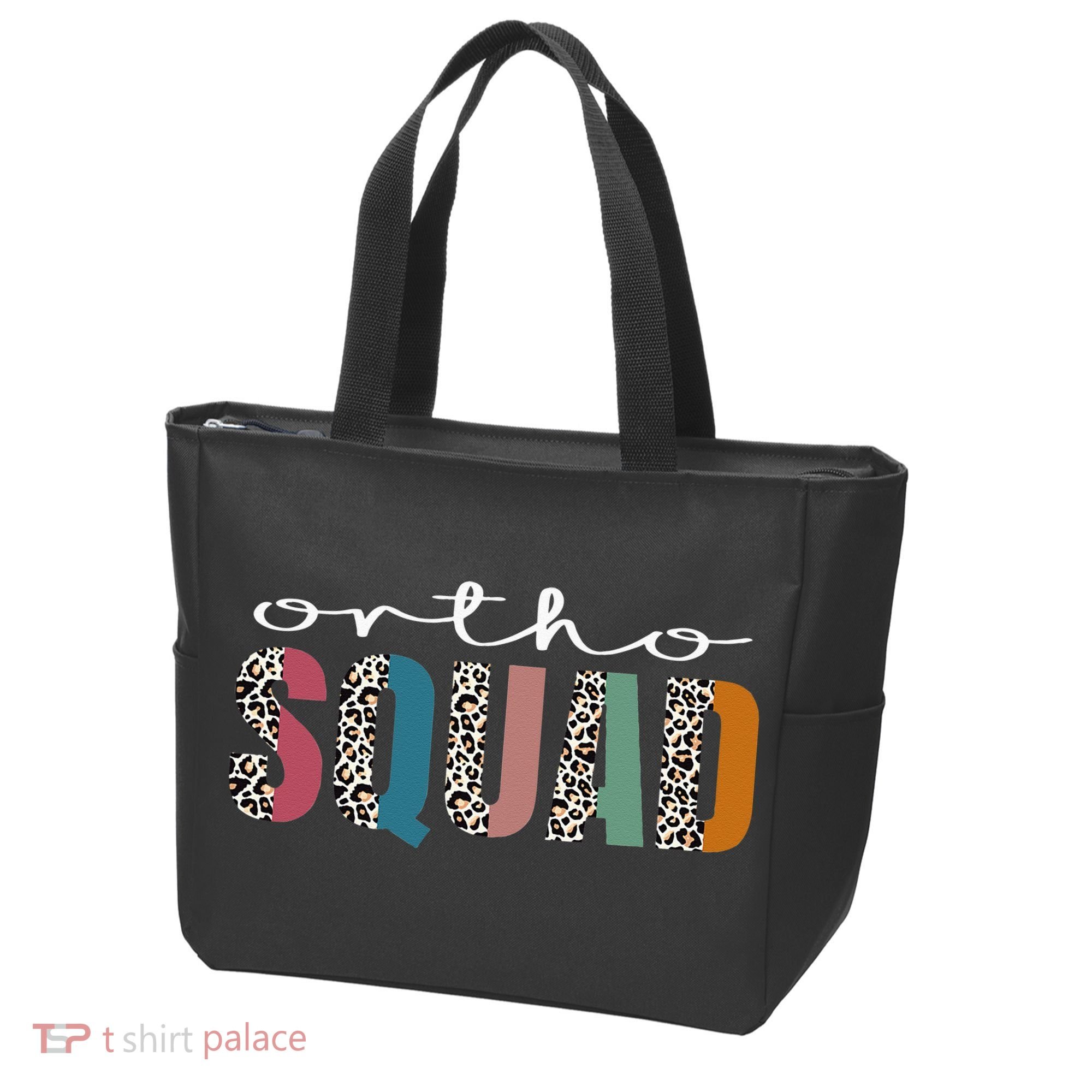 Funny Leopard Nursing Ortho Squad Orthopedics Nurse Tote Bag