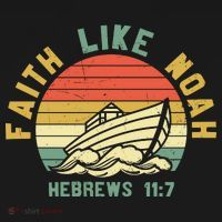 Faith Like Noah Hebrews Sunset Backpack thumb 2