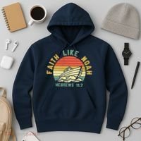 Faith Like Noah Hebrews Sunset Hoodie thumb 3