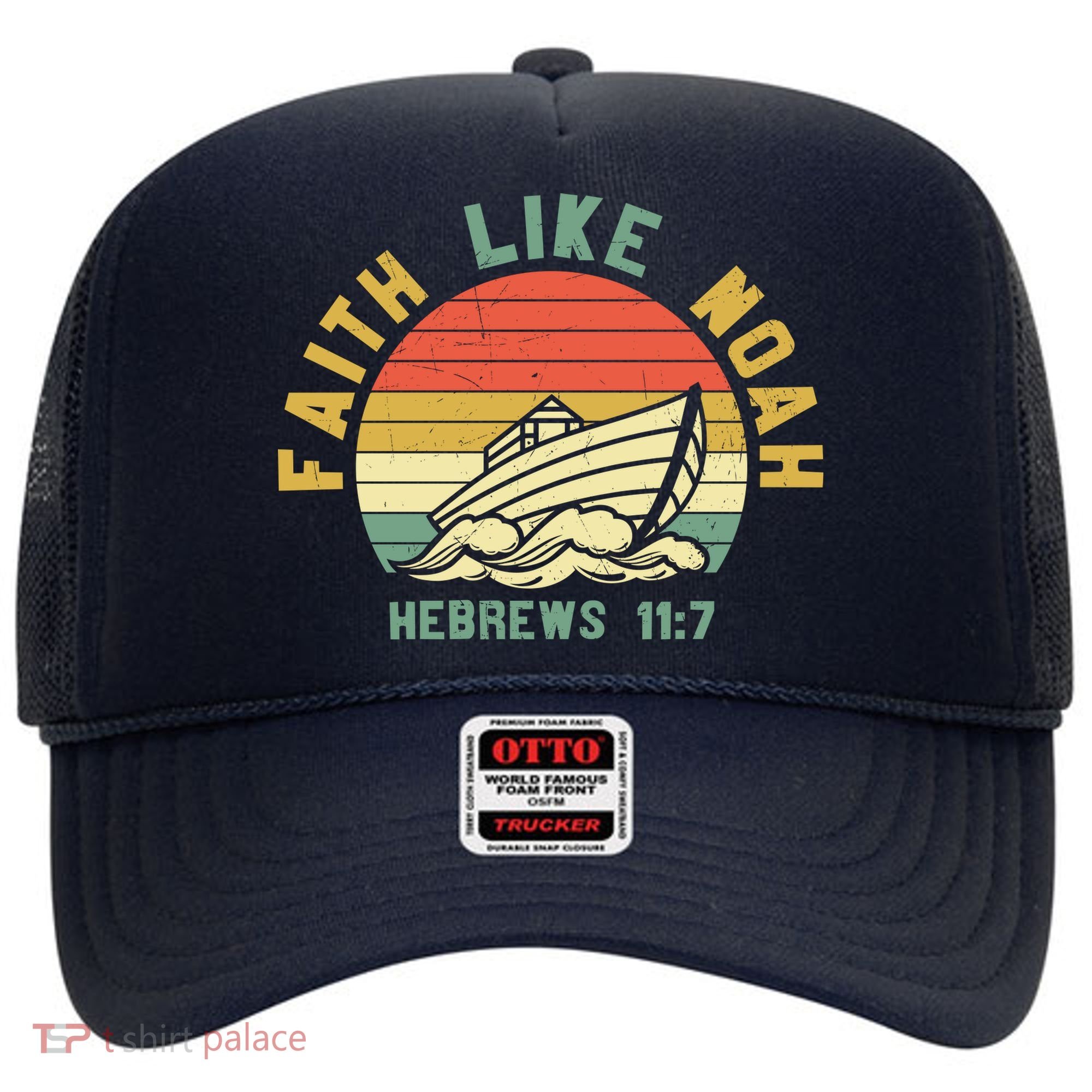 Faith Like Noah Hebrews Sunset Hat
