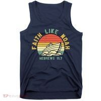 Faith Like Noah Hebrews Sunset Tank Top thumb 0