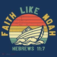 Faith Like Noah Hebrews Sunset Women's T-Shirt thumb 6