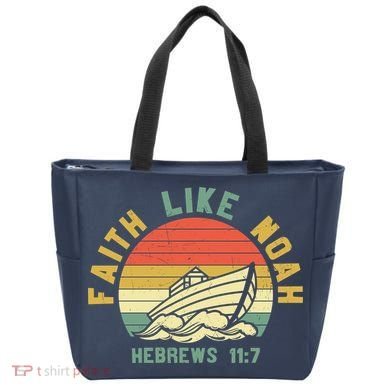 Faith Like Noah Hebrews Sunset Tote Bag