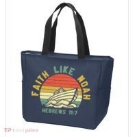 Faith Like Noah Hebrews Sunset Tote Bag thumb 3