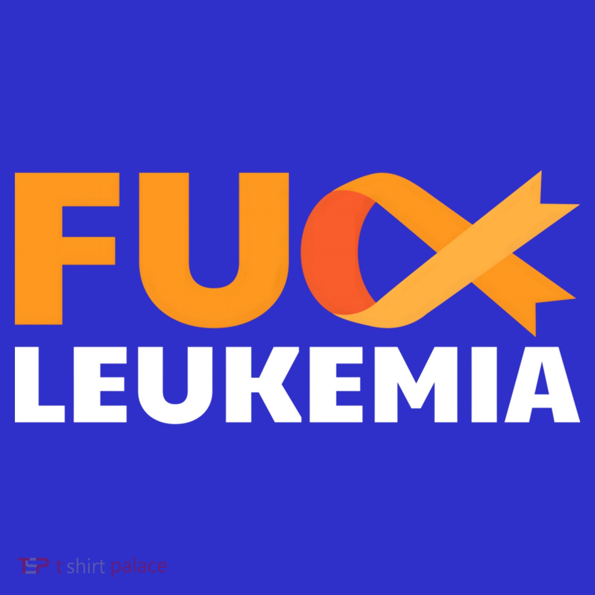 Fuck Leukemia Orange Ribbon Awareness Cancer Survivor Gift Meaningful Gift Mousepad
