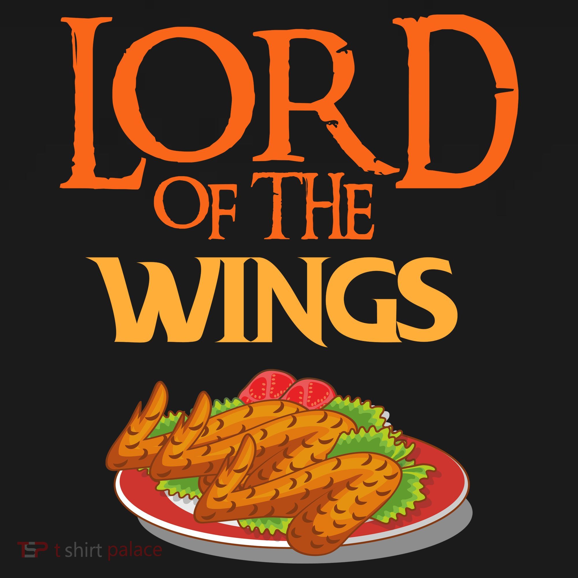 Funny Lord Of The Wings Chicken Wings Funny Chicken Wings Women's Tank Top