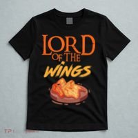 Funny Lord Of The Wings Chicken Wings Funny Chicken Wings T-Shirt thumb 5