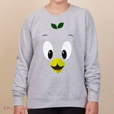 Funny Little Orange Bird Women's Sweatshirt